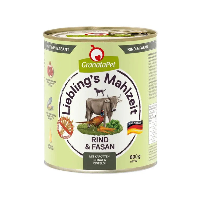 GRANATAPET Liebling’s Mahlzeit Телешко и фазан - мокра