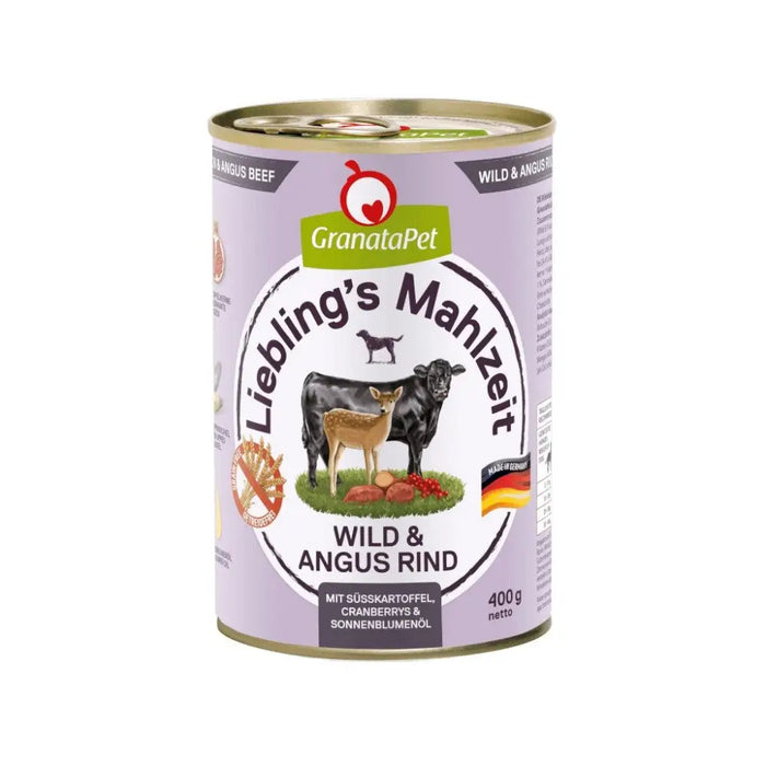 GRANATAPET Liebling’s Mahlzeit Venison and angus beef