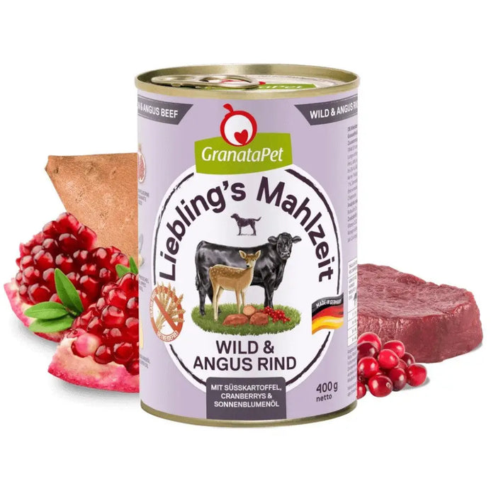 GRANATAPET Liebling’s Mahlzeit Venison and angus beef