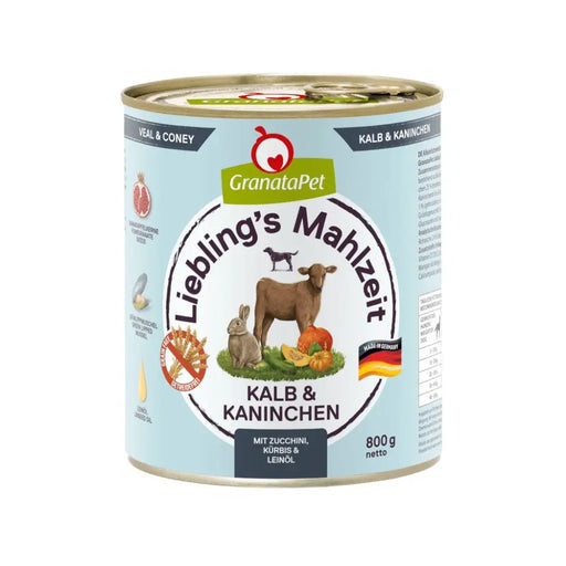 GRANATAPET Liebling’s Mahlzeit Телешко и кони - мокра храна