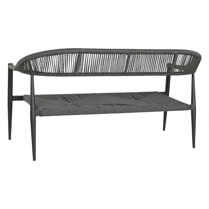 Градински диван Home ESPRIT Алуминий 131 x 55 x 76 cm