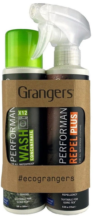 Комплект препарати Grangers - Performance Wash & Performance Repel Plus, 275 + 300 ml