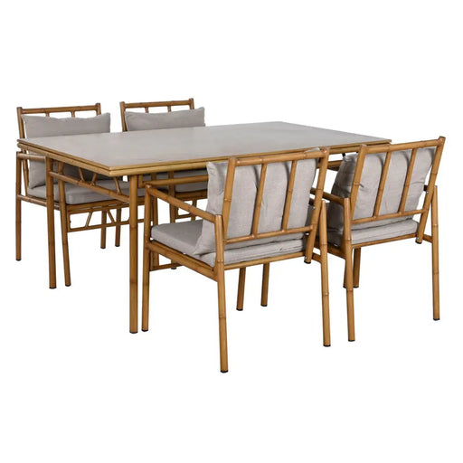 Градински мебели Home ESPRIT Бежов 160 x 90 x 75 cm 83 cm