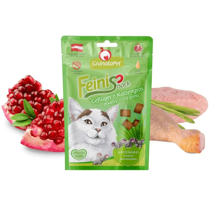 GRANATAPET FeiniSnack Птиче месо и котешка трева