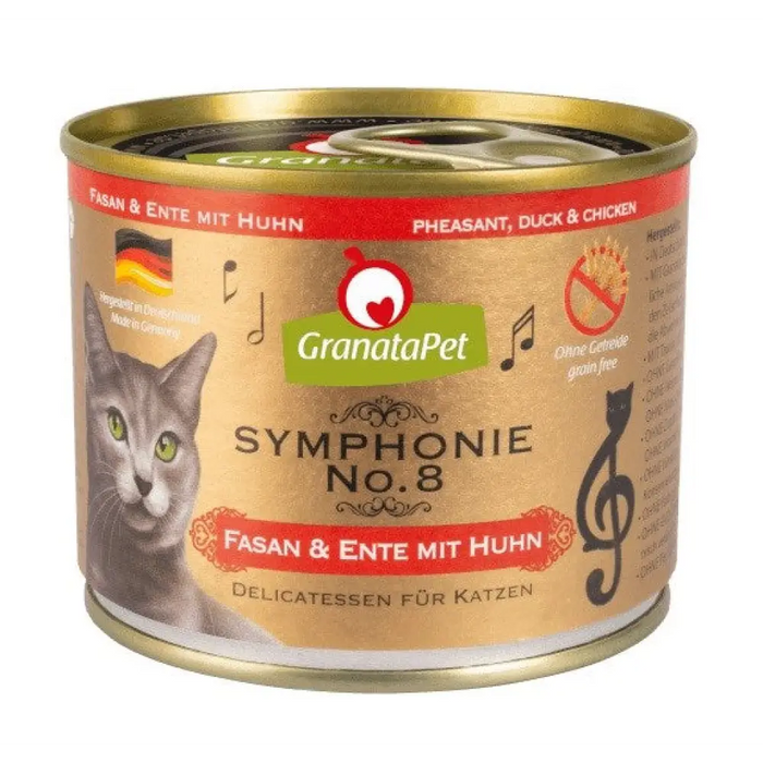 GRANATAPET Symphonie No.8 Фазан и патица с пиле - мокра
