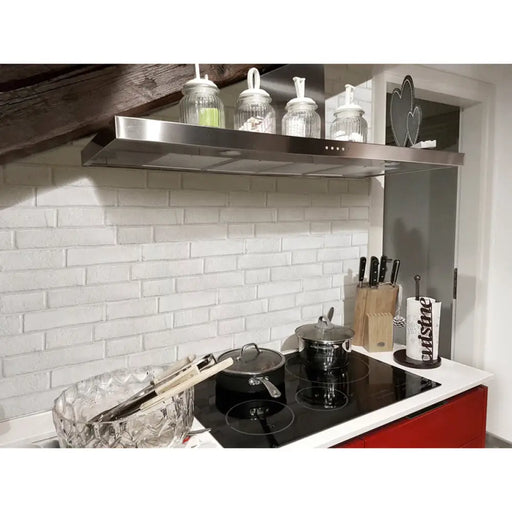 ГРАНИТОГРЕС KERADOM ARGILE BIANCO 16X40 CM