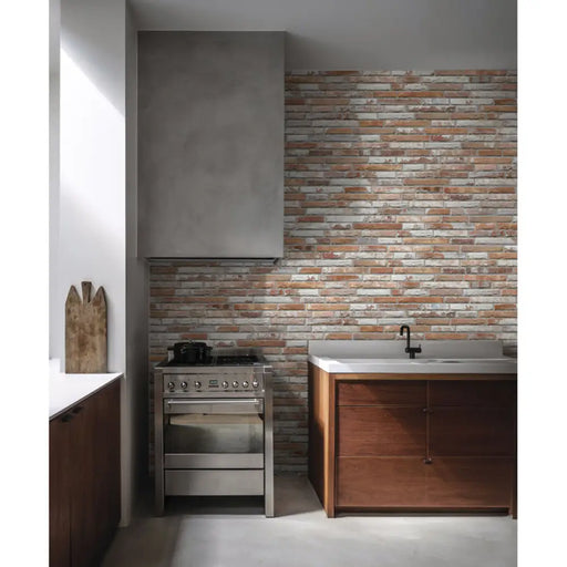 ГРАНИТОГРЕС KERADOM INDUSTRIAL RED 16X40 CM