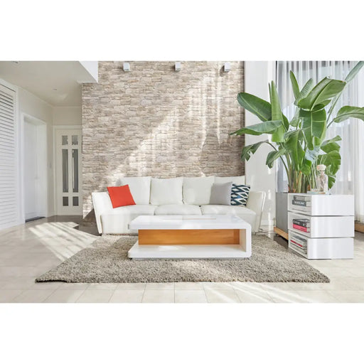 ГРАНИТОГРЕС KERADOM VULCANI AVORIO 16X40 CM