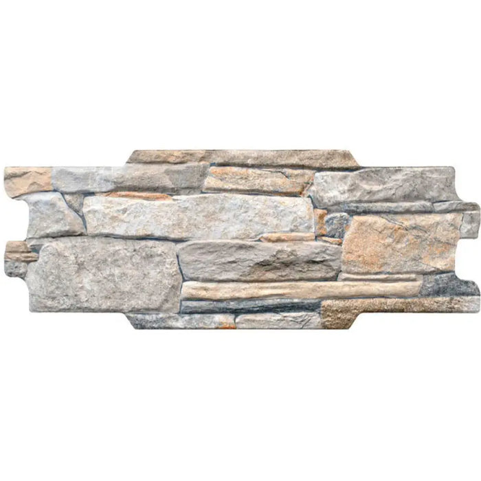 ГРАНИТОГРЕС KERADOM VULCANI MULTICOLOR 16X40 CM