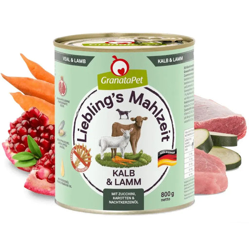 GRANATAPET Liebling’s Mahlzeit Телешко и агнешко - мокра