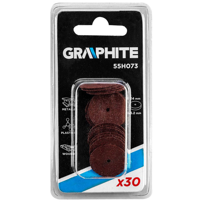 КОМПЛЕКТ УНИВЕРСАЛНИ ДИСКОВЕ ЗА РЯЗАНЕ 30 БРОЯ GRAPHITE 55H073