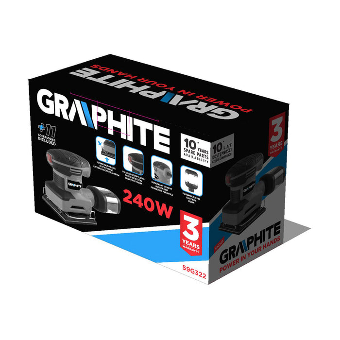 ВИБРОШЛАЙФ GRAPHITE 59G322