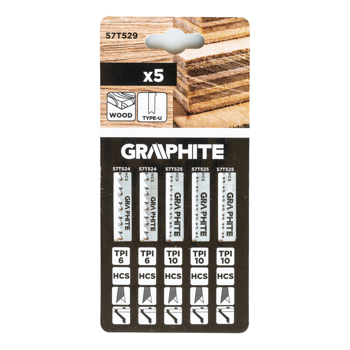 НОЖОВЕ ЗА ПРОБОДЕН ТРИОН U ЗАХВАТ 5 БРОЯ GRAPHITE