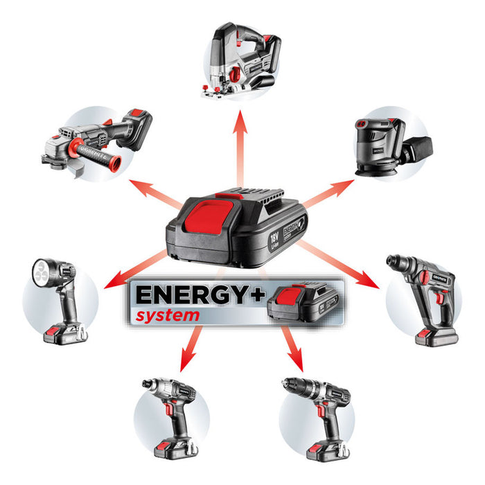 АКУМУЛАТОРНА БОРМАШИНА GRAPHITE 58G006 ENERGY+ 18 V, 55.00 nm, БЕЗ БАТЕРИЯ И ЗАРЯДНО