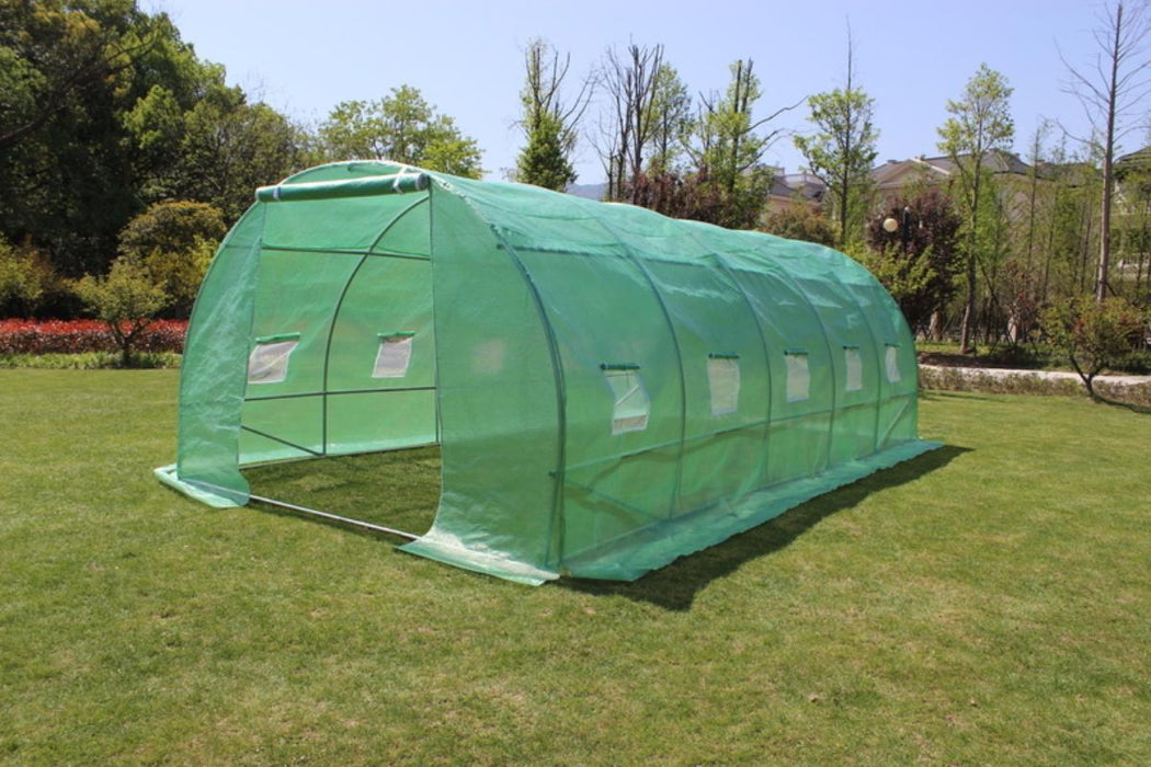 ОРАНЖЕРИЯ GREEN B 5х3х2М 10 ПРОЗОРЕЦА