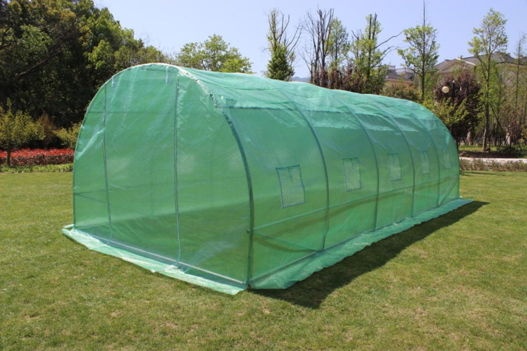 ОРАНЖЕРИЯ GREEN B 5х3х2М 10 ПРОЗОРЕЦА