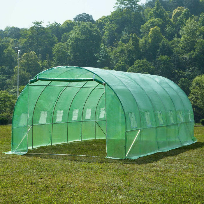 ОРАНЖЕРИЯ GREEN B 6х3х2М 12 ПРОЗОРЕЦА