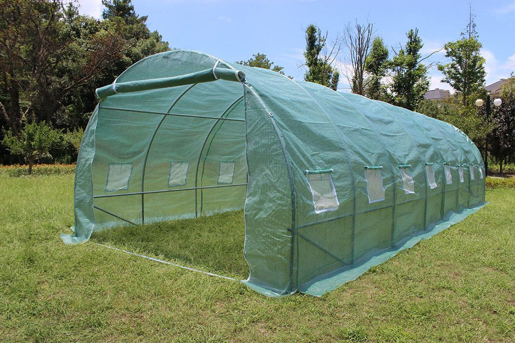 ОРАНЖЕРИЯ GREEN B 8х3х2М 16 ПРОЗОРЕЦА