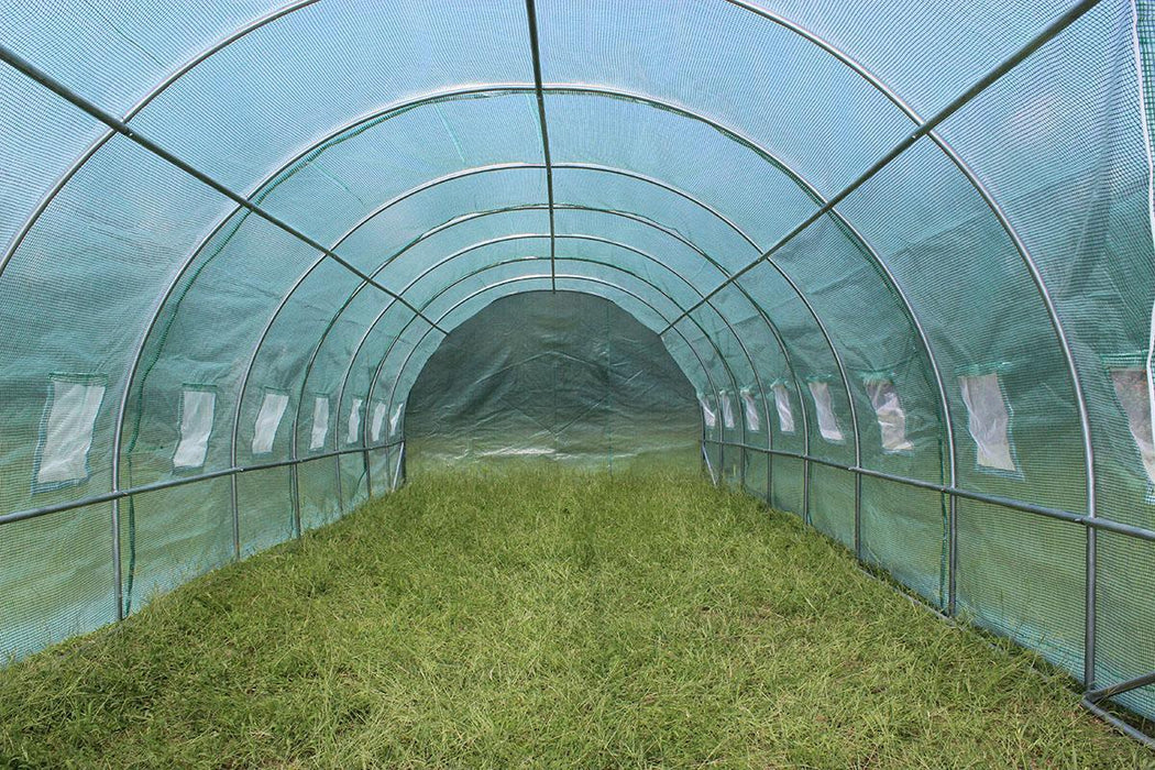 ОРАНЖЕРИЯ GREEN B 8х3х2М 16 ПРОЗОРЕЦА