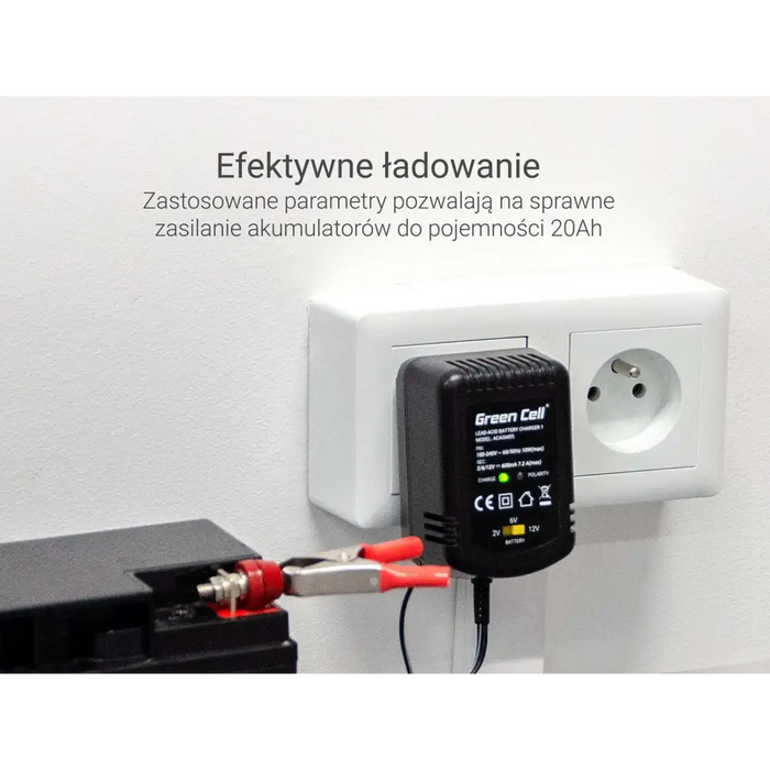 Green Cell ACAGM05 зарядно устройство за автомобилна