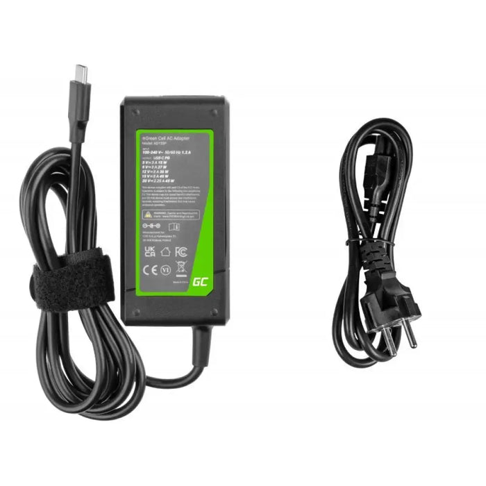 Green Cell AD133P захранващ адаптер/инвертор Вътрешен 45 W