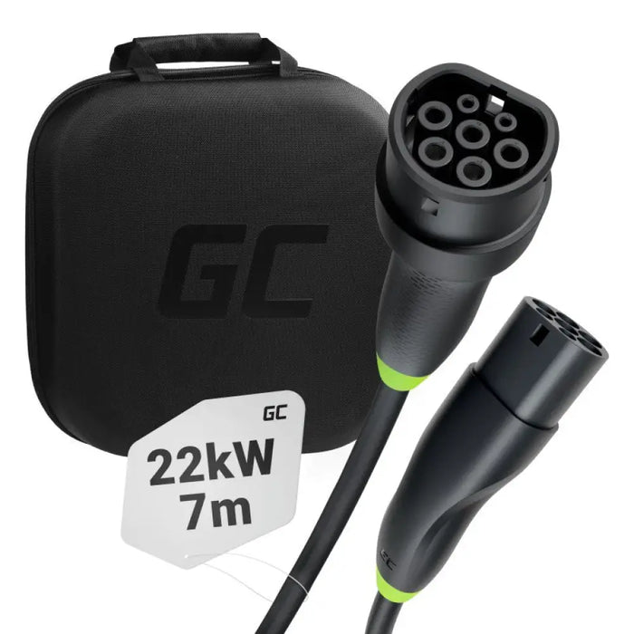 Green Cell EVKABGC02 electric vehicle charging cable Black