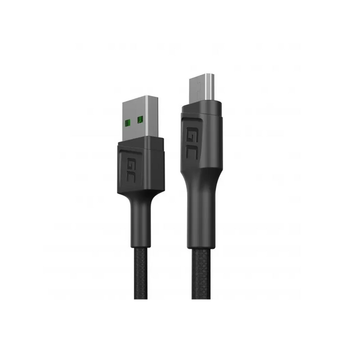 Green Cell KABGC23 USB кабел USB 2.0 0.3 m USB A Micro-USB