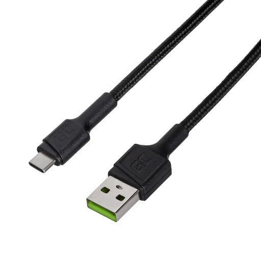 Green Cell KABGC25 USB кабел 0,3 m USB A USB C Черен
