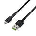 Green Cell KABGC25 USB кабел 0,3 m USB A USB C Черен