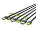 Green Cell KABGCSET03 USB кабел 2 м USB A USB C Черен