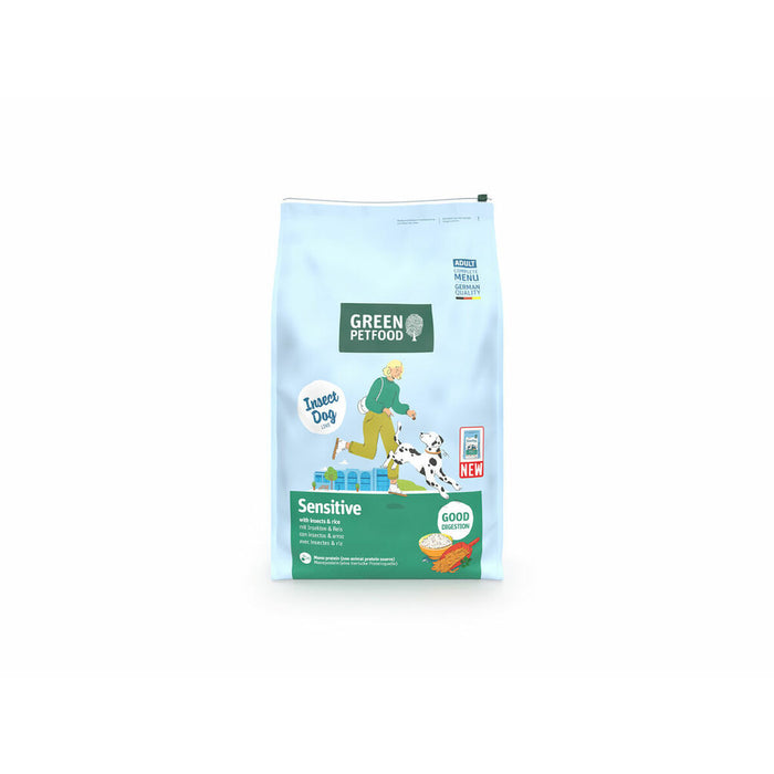 Суха храна Green Petfood InsectDog Sensitive 10 kg ориз