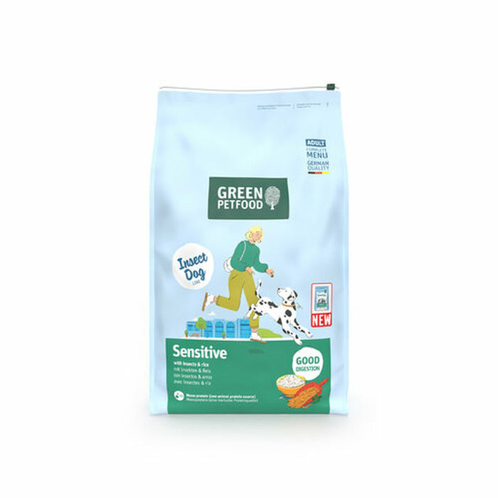 Суха храна Green Petfood InsectDog Sensitive 10 kg ориз