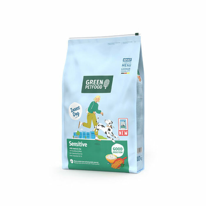 Суха храна Green Petfood InsectDog Sensitive 10 kg ориз