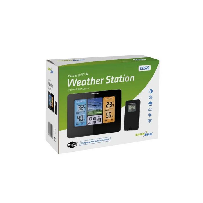 Greenblue 46003 Черна LCD батерия Wi-Fi