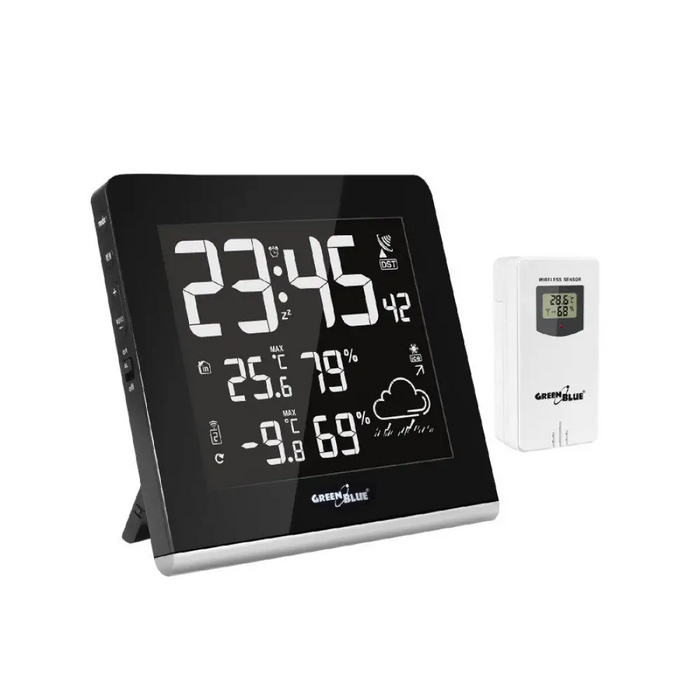 Greenblue 51193 черна бяла LCD батерия