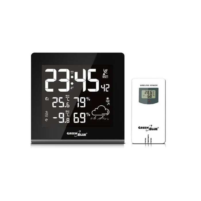 Greenblue 51193 черна бяла LCD батерия