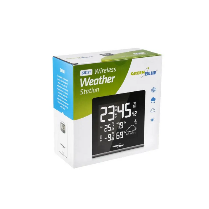 Greenblue 51193 черна бяла LCD батерия