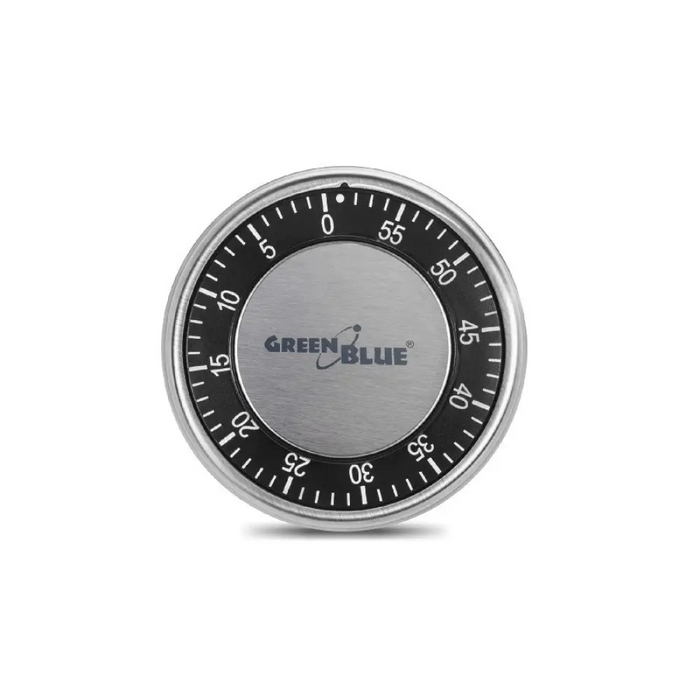 Greenblue 51348 Механичен кухненски таймер Silver