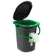 GreenBlue GB320BG Туристическа тоалетна черна и зелена 19L