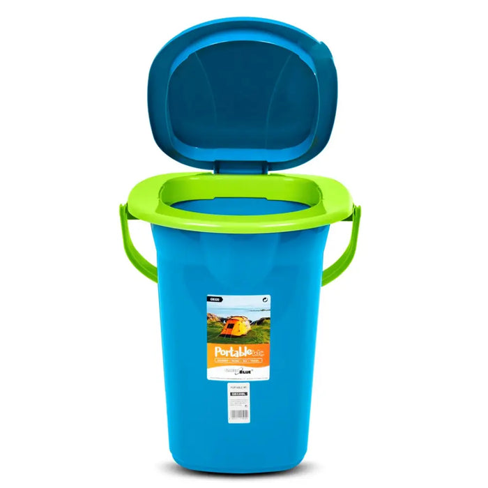GreenBlue GB320BL Преносима пътна тоалетна седалка с кофа