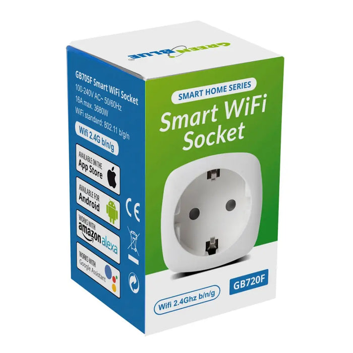 GreenBlue WiFi контакт с дистанционно управление
