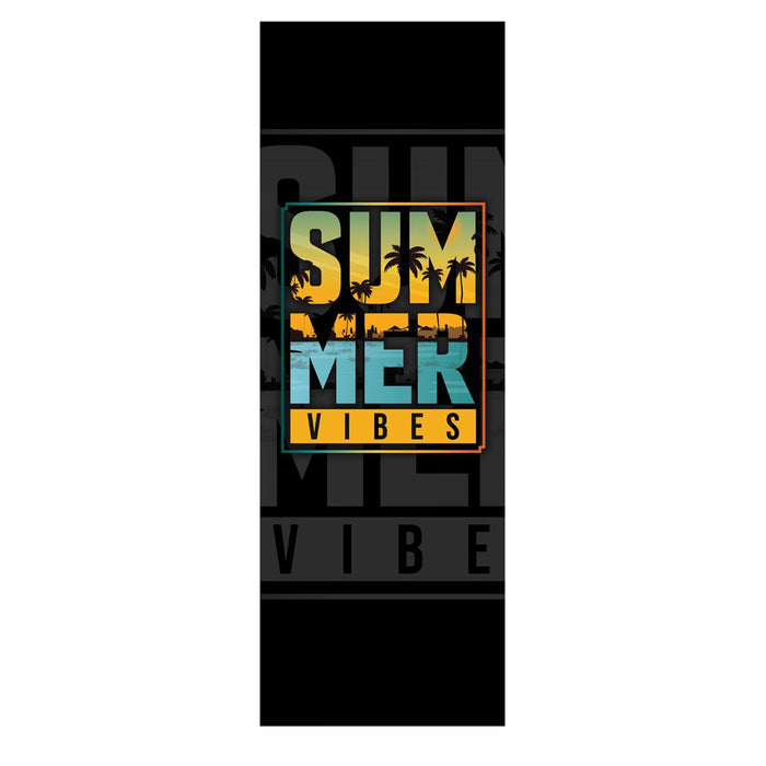 GreenBlue GB183 Класически шезлонг от бук с принт "Summer Vibes"