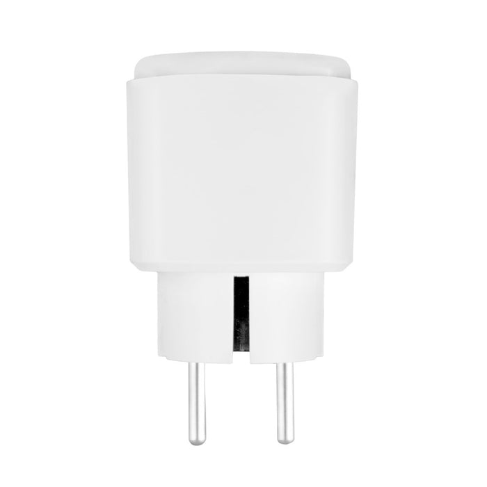 GreenBlue WiFi контакт с дистанционно управление, Android/iOS/Alexa/Google Home, таймер, ватметър, макс. 16A/3840W, GB735 W