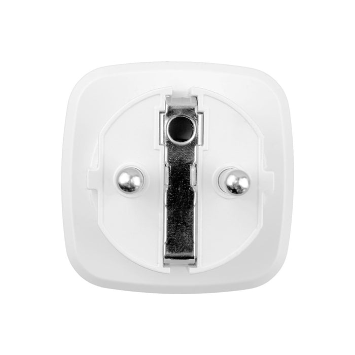 GreenBlue WiFi контакт с дистанционно управление, Android/iOS/Alexa/Google Home, таймер, ватметър, макс. 16A/3840W, GB735 W