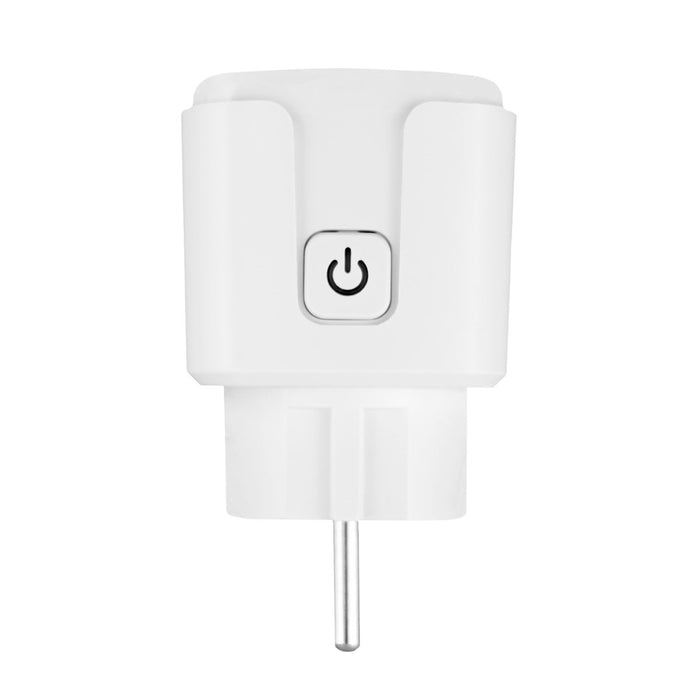 GreenBlue WiFi контакт с дистанционно управление, Android/iOS/Alexa/Google Home, таймер, ватметър, макс. 16A/3840W, GB735 W