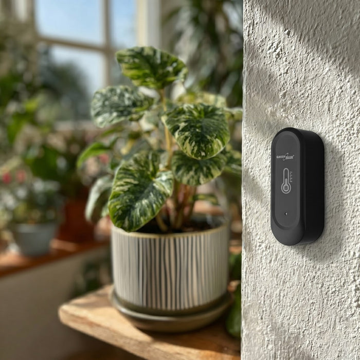 GreenBlue Външен WiFi сензор за температура и влажност, Android/iOS, 3.0V DC, LR03x2, IP65, GB741