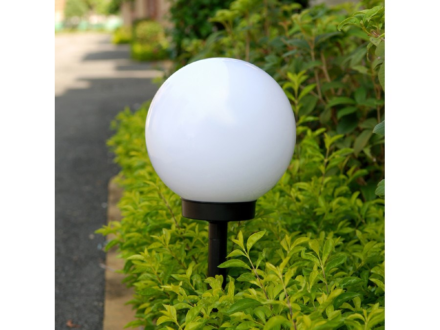 Greenblue 46572 Външно осветление на пиедестал/стълб Черно, Бяло LED