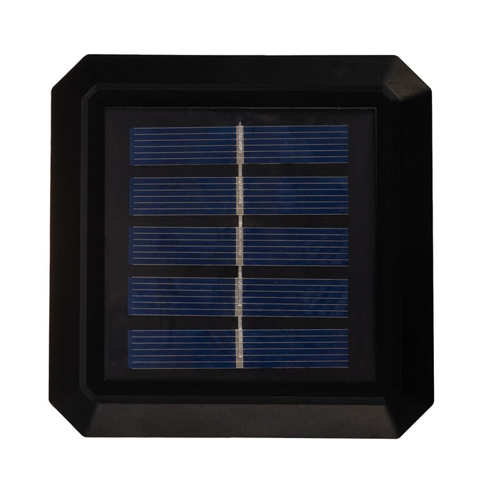 Соларна LED стълбова лампа GreenBlue, 80x80 мм, с форма на плик, 3200K, GB127 WW