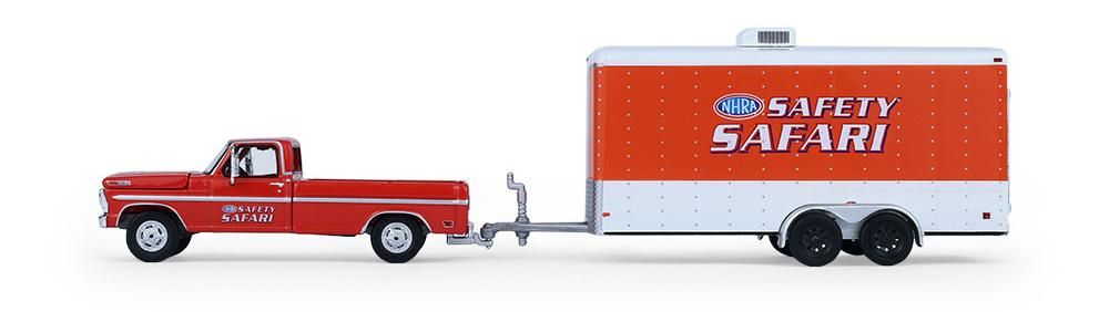 Колекционерски модел Greenlight Ретро: Автомобили - Ford F-250 (1969) and Chevy Z/28 Camaro (1969)