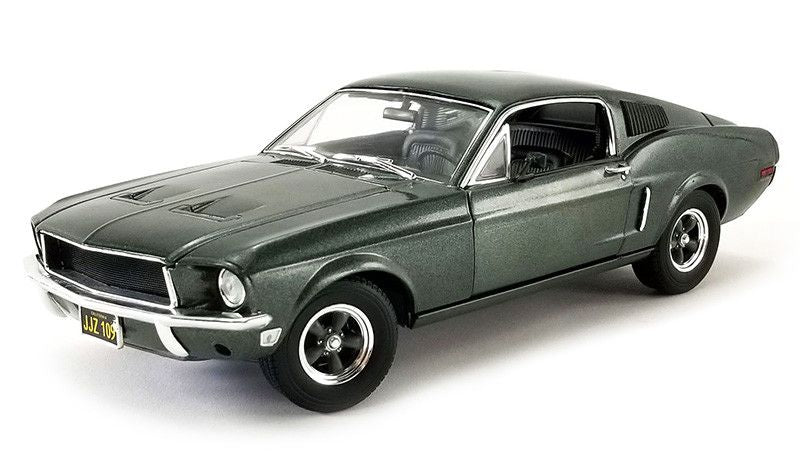 Колекционерски модел Greenlight Ретро: Автомобили - Ford Mustang GT Fastback (Highland Green) (1968)